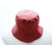 Burberry London Burgundy Nova Check Detail Bucket Hat Size M  eb-58759353